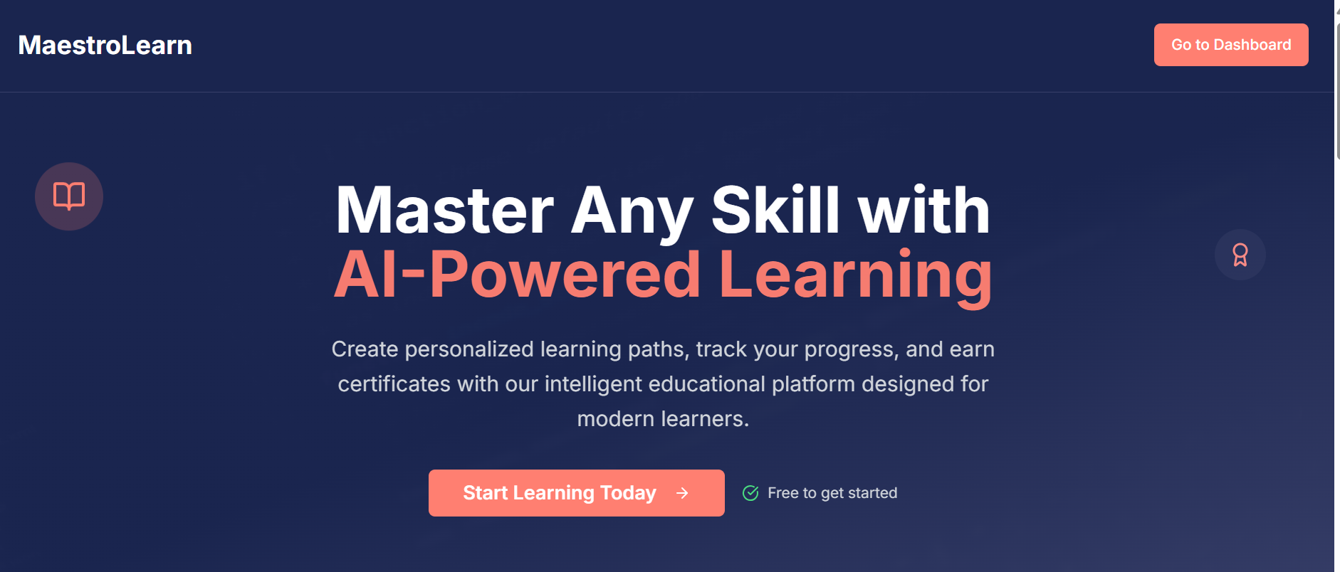 Maestro Website